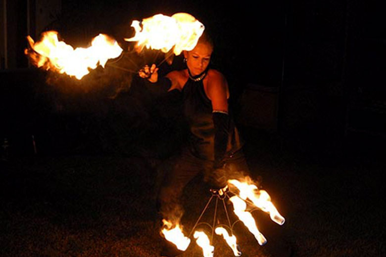 Fire Act Performers in UAE
